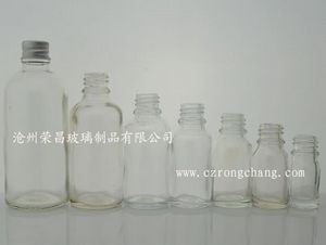 (棕色玻璃瓶,藥用玻璃瓶,模制瓶,精油瓶)