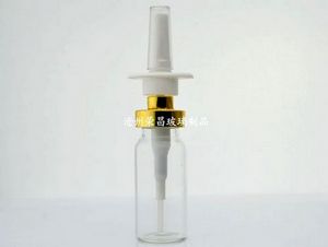 (鼻劑噴霧瓶,鼻噴瓶,鼻子噴霧瓶,鼻用噴霧瓶,噴霧玻璃瓶)